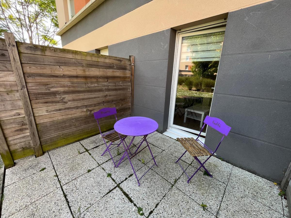 Acajou, Studio Avec Terrasse Et Parking Prive 凯恩 外观 照片